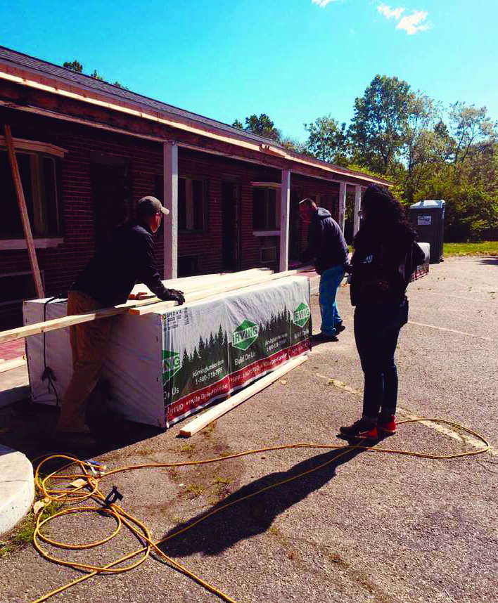 Framing is Now Complete and Renovations Are Progressing Southern